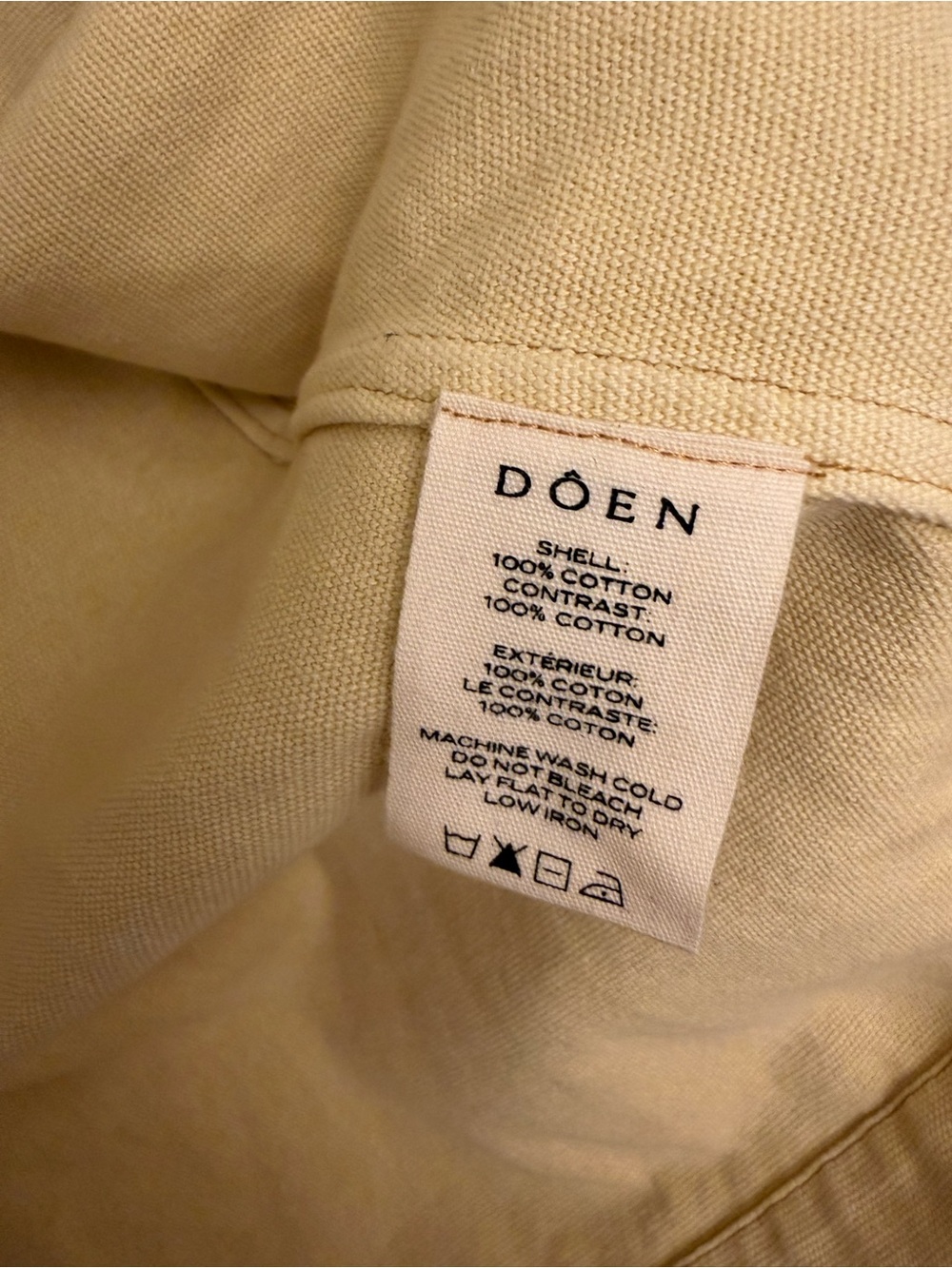 Doen Pascual Jacket in Straw - Picture 6 of 8